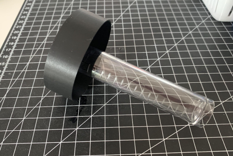 Geocaching Versteck - Pfostenkappe mit Petling