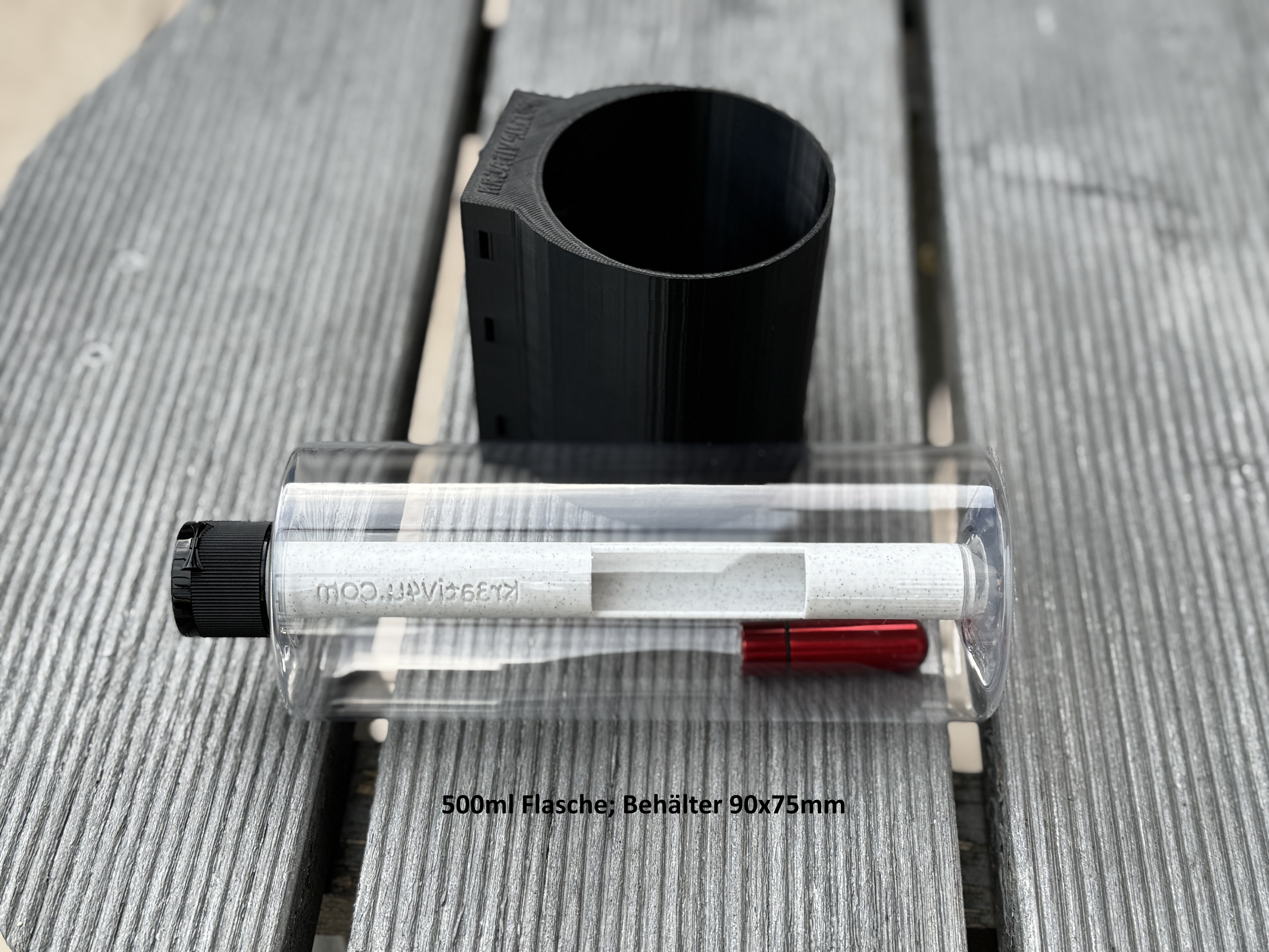 Kreativ-Geocache - Message in a Bottle Foto 5