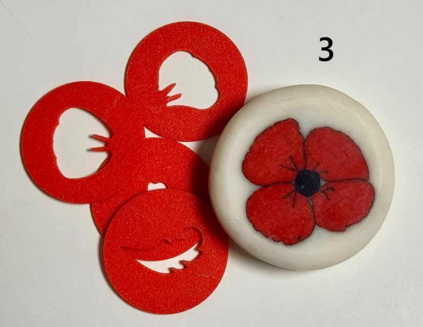 Extruderscheiben Sets 45mm - verschiedene Motivvarianten, mit/ohne Tube!! Foto 5