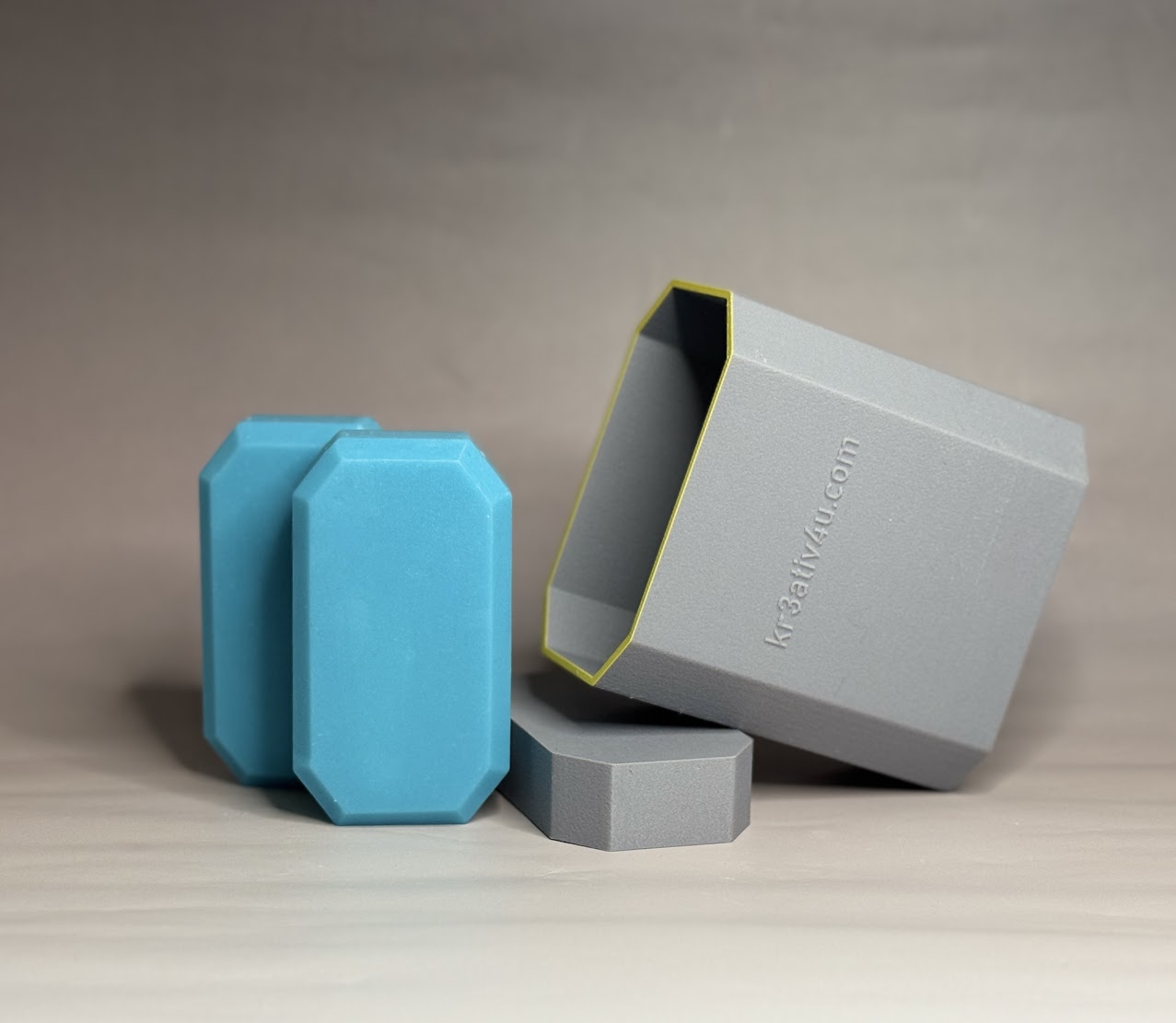 Seifenformbehälter Oktagon schmal